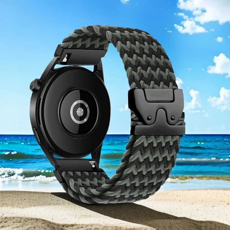 Braided Loop Band with Parachute Style Buckle