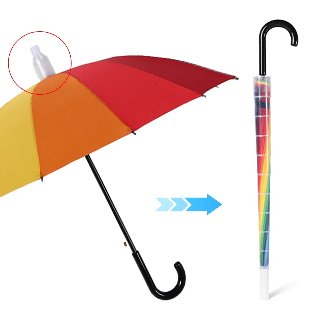 Retractable Car Umbrella Storage Bag Waterproof Cover Home Sleeve Drip-proof Umbrella Transparent 70/80cm Plastic Non-drip Cover