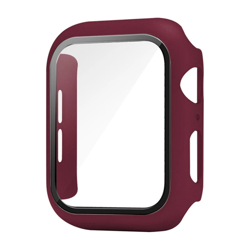 Premium Tempered Glass Bumper Case & Screen Protector Cover