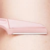 3pcs Safe Folding Ladies Face Shaver Eyebrow Trimmer Blade Anti-Scratch Razor Makeup Tools Eyebrow Trimmer Face Razor for Women 4