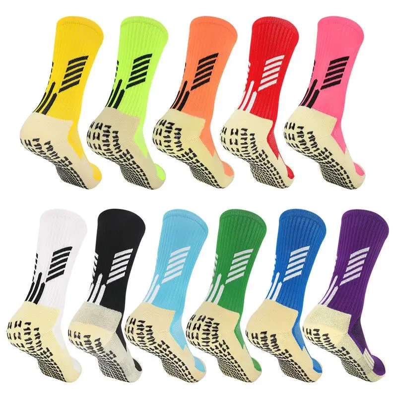 Best Quality Anti Slip Soccer Socks Adults Athletic Grip Sports Sock Non Slip Children Socks Football Baseball Hockey Rugby Sock