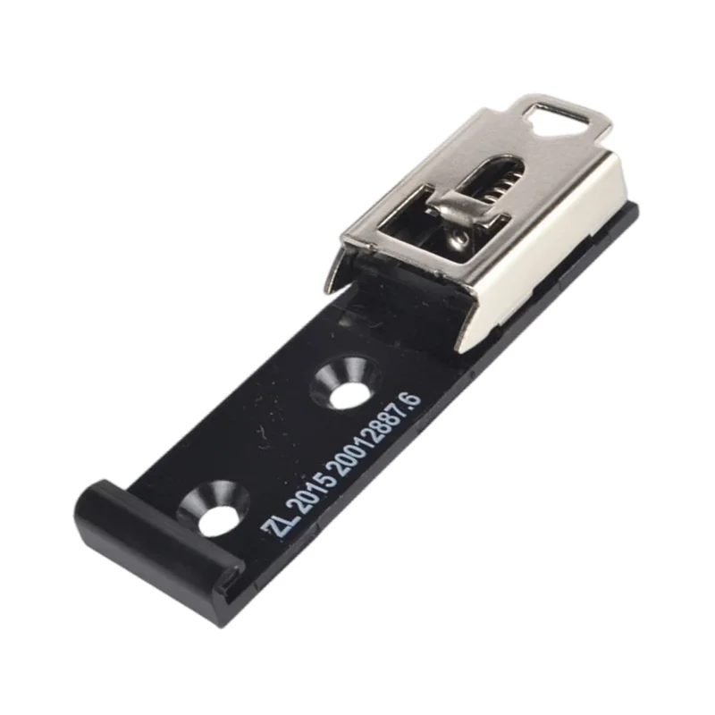 thumbnail image 2 of Metal Model 11)10pcs Fixed Clamp Fasten Clip For 35mm DIN Rail 2 of 11