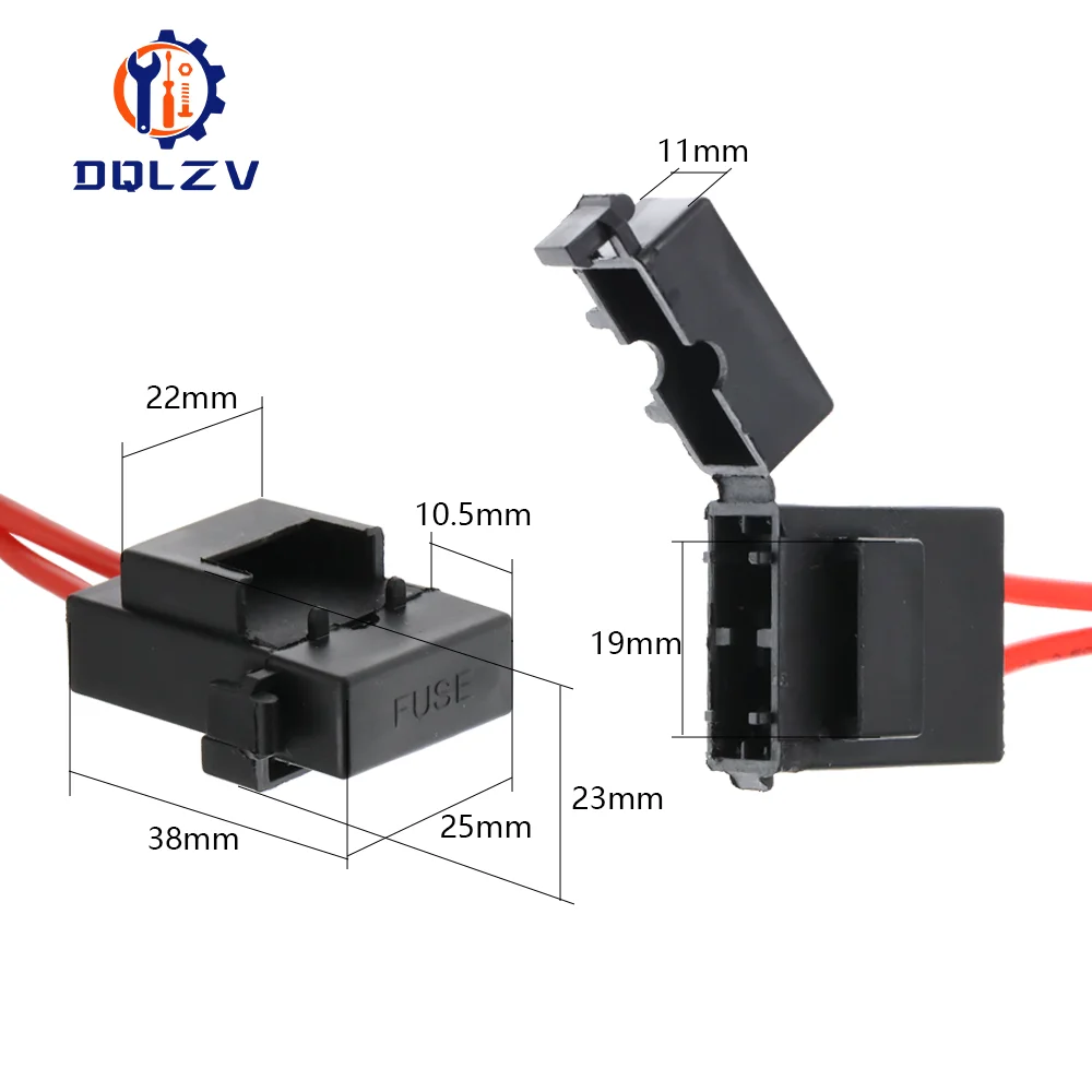 Car Modification ACC Fuse Box To Take Electrical 16WAG 32V 25A 28CM Mini Standard Fuse Power Socket Lossless Fuse Tap Holder image 5