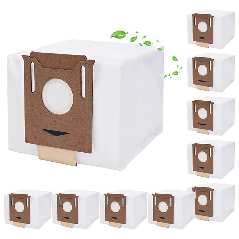 

Набор из 10 мешков для пылесосов Ecovacs Deebot N8 +,N8 Pro +, Ozmo T8,T8 AIVI,T8 +,T9 + Yeedi Vac