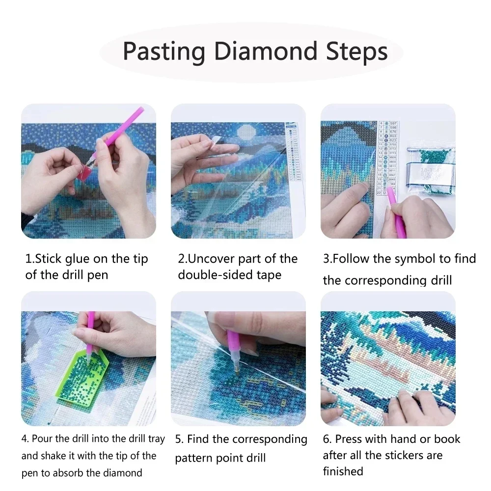 Diamond Painting YOUQU Photo Rhinestone DIY