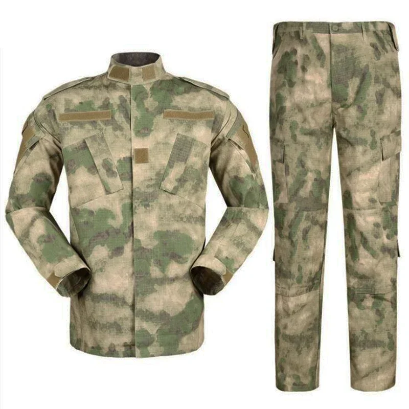 Tactical Multicam FG atacs Camo Uniform Clothes Combat Army Airsoft Uniform Camouflage Suit Shirt Pants Hunting Costumes Set