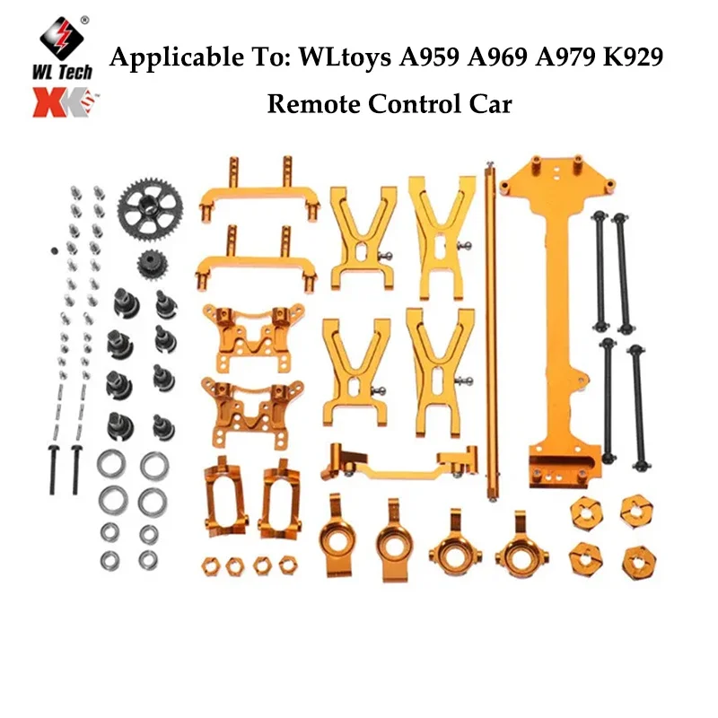 Wltoys 금속 오일 완충기 댐퍼, 1/18 RC 자동차 업그레이드 부품 액세서리, 184011 A959 A959-B A949 A969 A979 K929