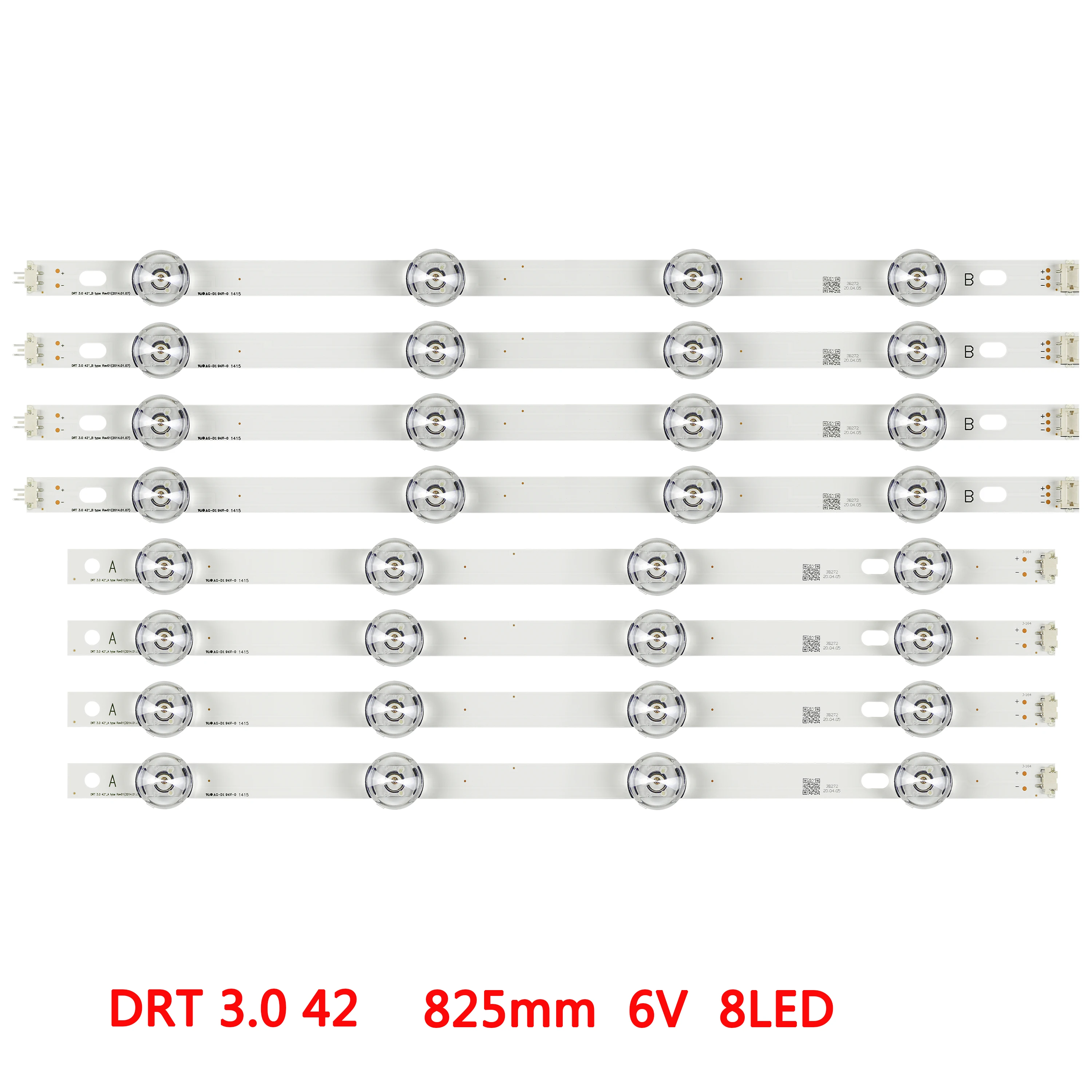 LED backlight strip for LG innotek DRT 3.0 42