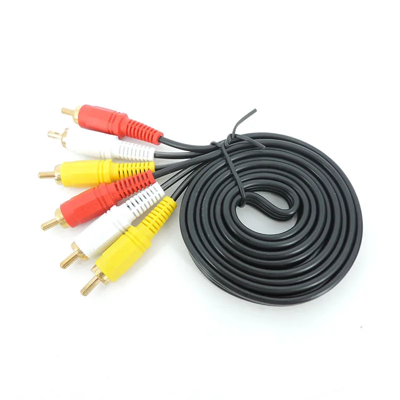 ݵ RCA -3 RCA  Ŀ,    AV ͽټ ̺ ÷ ڵ ̾, 1.5m, 3m, 5m