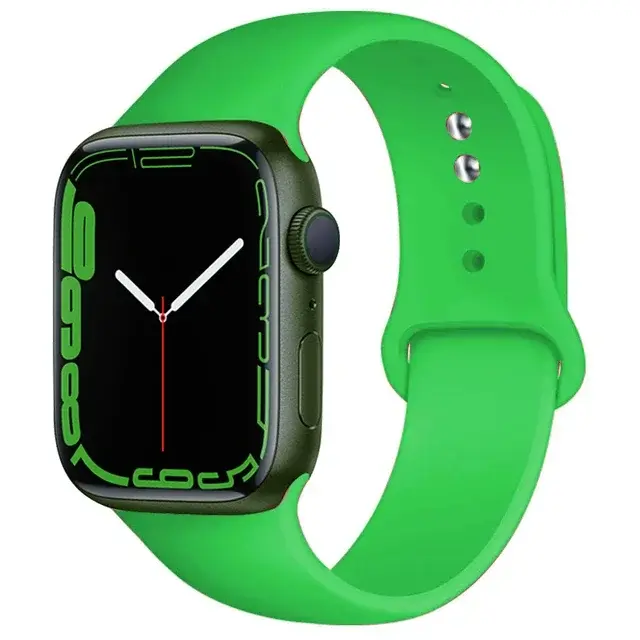 Silicone Band For Apple Watch strap 46mm 44mm 45mm 40mm 41mm 42-38mm 49mm sport bracelet iwatch series 11 10 9 8 7 6 5 SE Ultra3 - Image 25