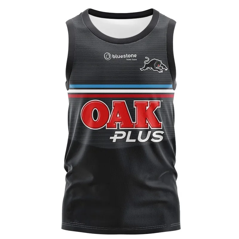 thumbnail image 1 of Camiseta de rugby de entrenamiento y local de Penrith Panthers personalizada 2024, talla para hombre: S-5XL (nombre y número personalizados impresos), 1 of 5