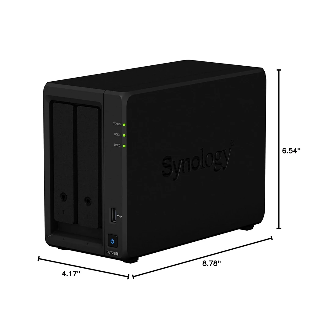 Synology 2베이 DiskStation DS723+(디스크 없음)