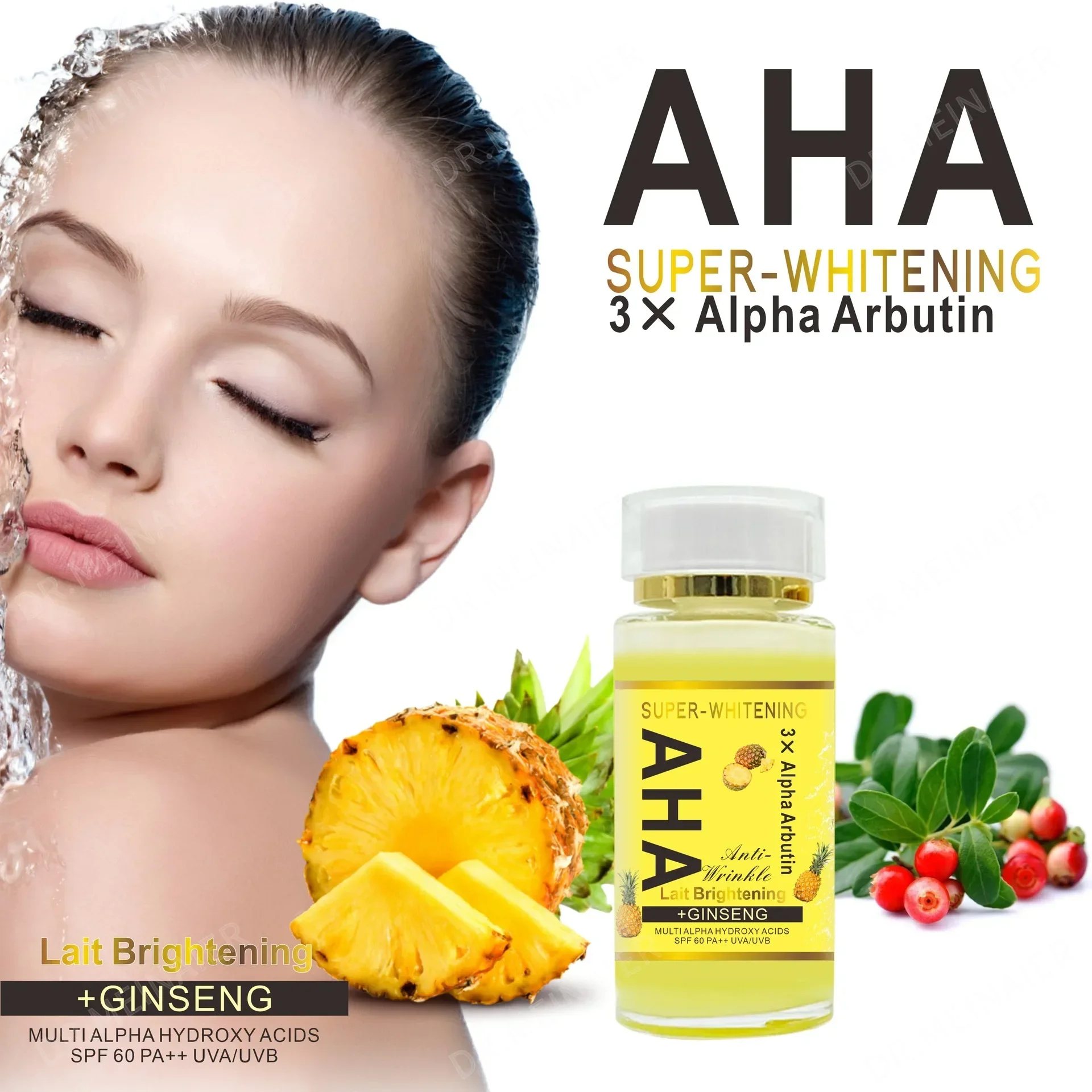 120ml Glutathione Carrot Face Essence Repairing Essence Elasticizing Essence Original Solution Moisturizing Firming Face Skin 3