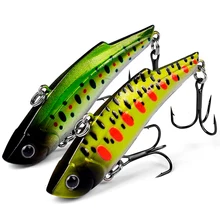 

Fishing Lure Pencil VIB Hard Bait 7cm/14g Carp Fishing Bait Wobbler Sinking Artificial Lure Trolling Fishing Tackle 2 Trebles