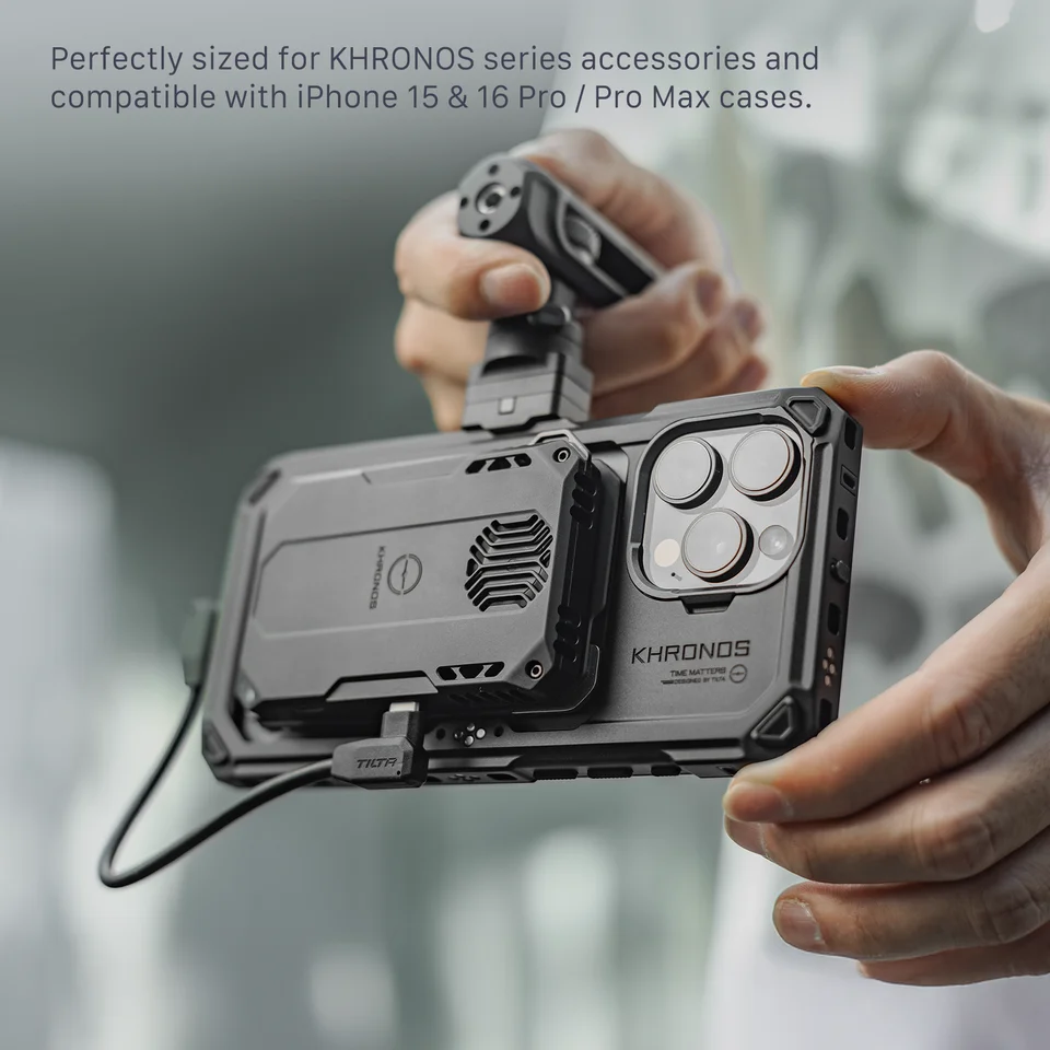 TILTA Khronos スマホケージ iPhone 15 Pro MAX用 Khronos iPhone 15 Pro/Pro Max Lightweight Kit | Tilta