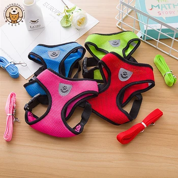 Adjustable Mesh Pet Harness 1