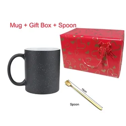 Personalized Color-Changing Magic Mug - Unique Ceramic Gift with Custom Photos - 301-400ml (H)