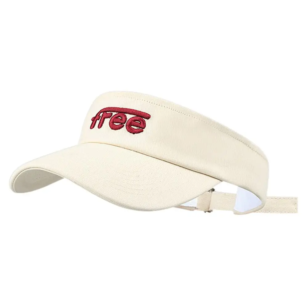 Boné superior vazio ajustável para homens e mulheres, cores sortidas, boné de beisebol respirável, algodão, proteção uv, chapéu de sol, tênis, golfe