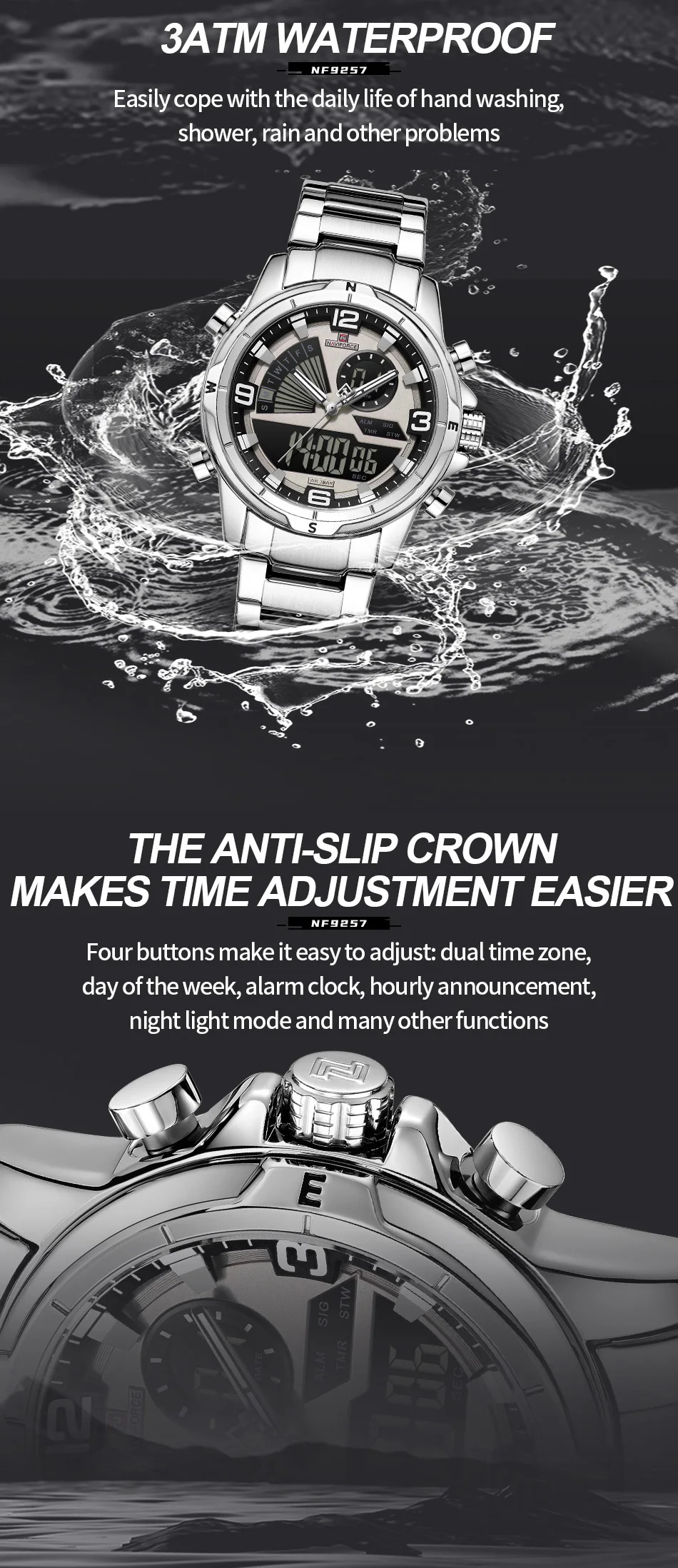 NAVIFORCE 9257 Men’s Watch 9