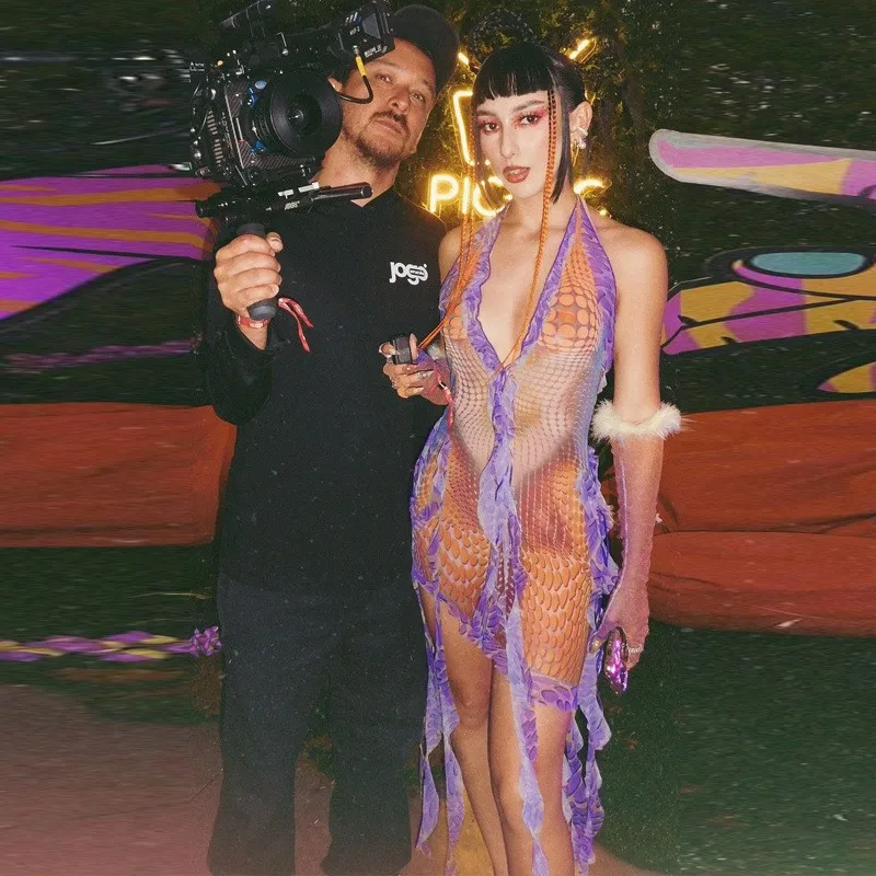 

Пляжная одежда, женский костюм, купальник, летний наряд 2024, новое приталенное платье с принтом и лямкой на шее, парео из спандекса, накидка, кафтан