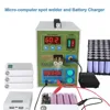 SUNKKO 787A+ Spot Welder 18650 lithium battery test and charging 2in1 double pulse precision spot welding machine LED lighting 2