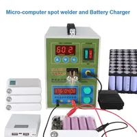 SUNKKO 787A+ Spot Welder 18650 lithium battery test and charging 2in1 double pulse precision spot welding machine LED lighting 2