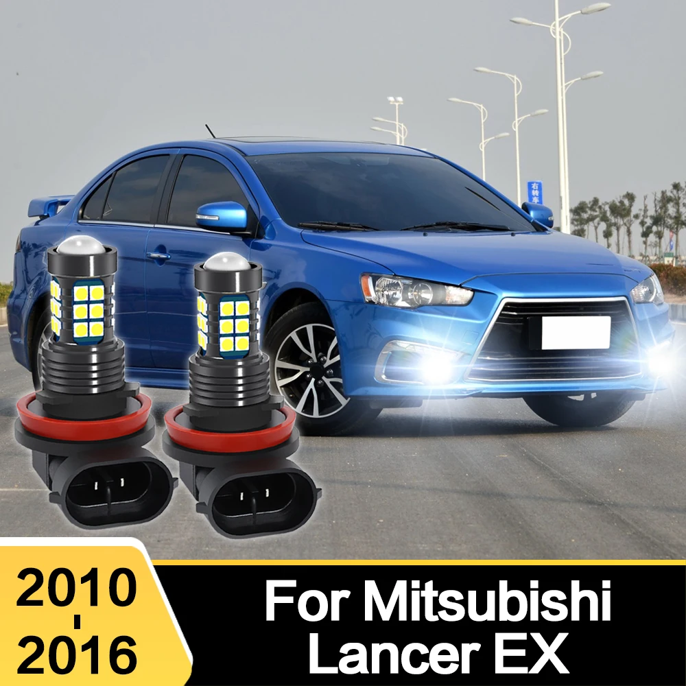 

Светодиодная автомобильная лампа, передняя противотуманная фара для Mitsubishi Lancer EX 2010 2011 2012 2013 2014 2015, аксессуары