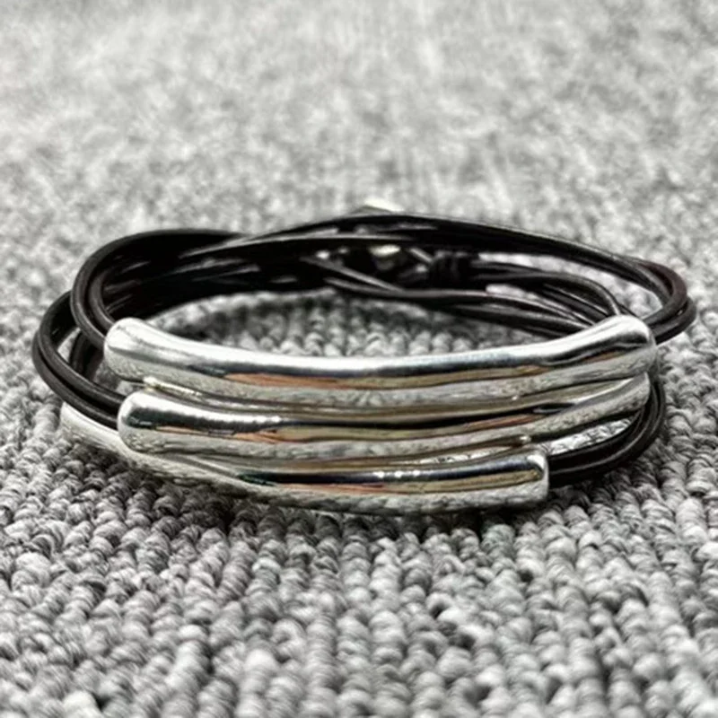

High quality Spain original fashion electroplating 925 silver unique bracelet jewelry festival gift