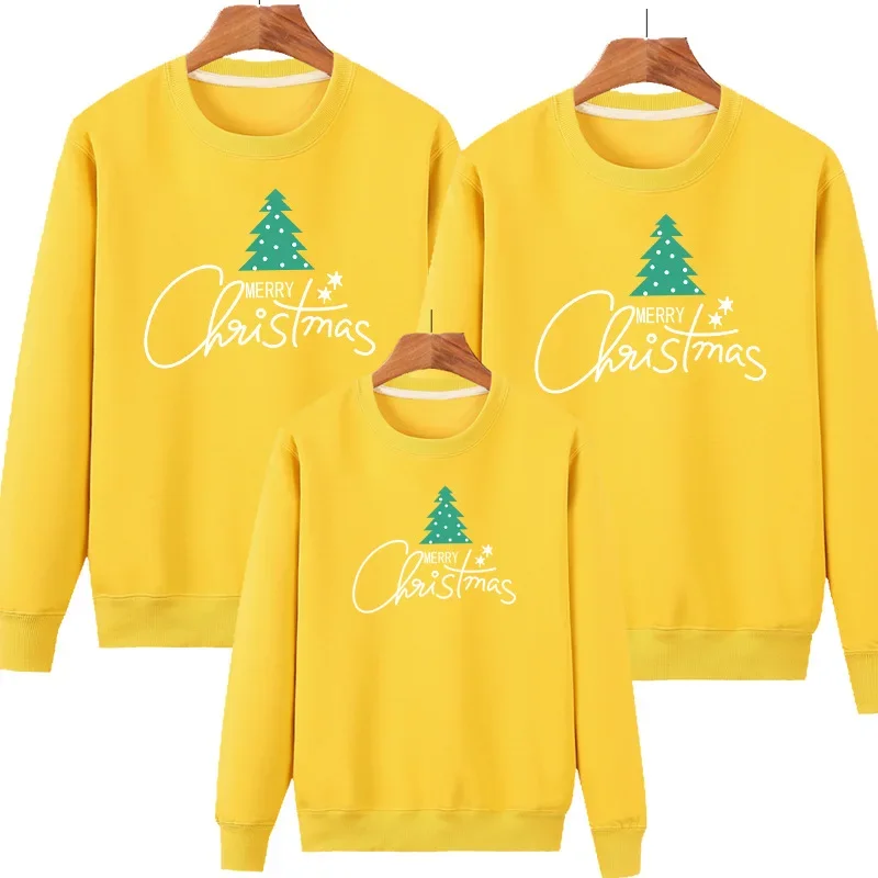Suéteres de madre, padre, hija e hijo, conjuntos familiares a juego para Navidad, sudaderas, jerseys para parejas, jerséis para niños, suéteres de Año Nuevo