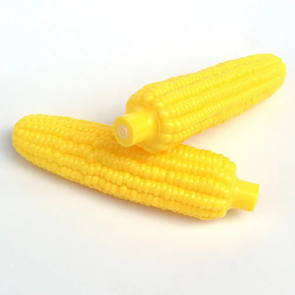 

Pet Toy Soft Corn Shape Dog Squeaky Toy for Teeth Grinding Playing Pet Chew Toy for Small Dogs Pet Supplies Training Toy Dog Toy