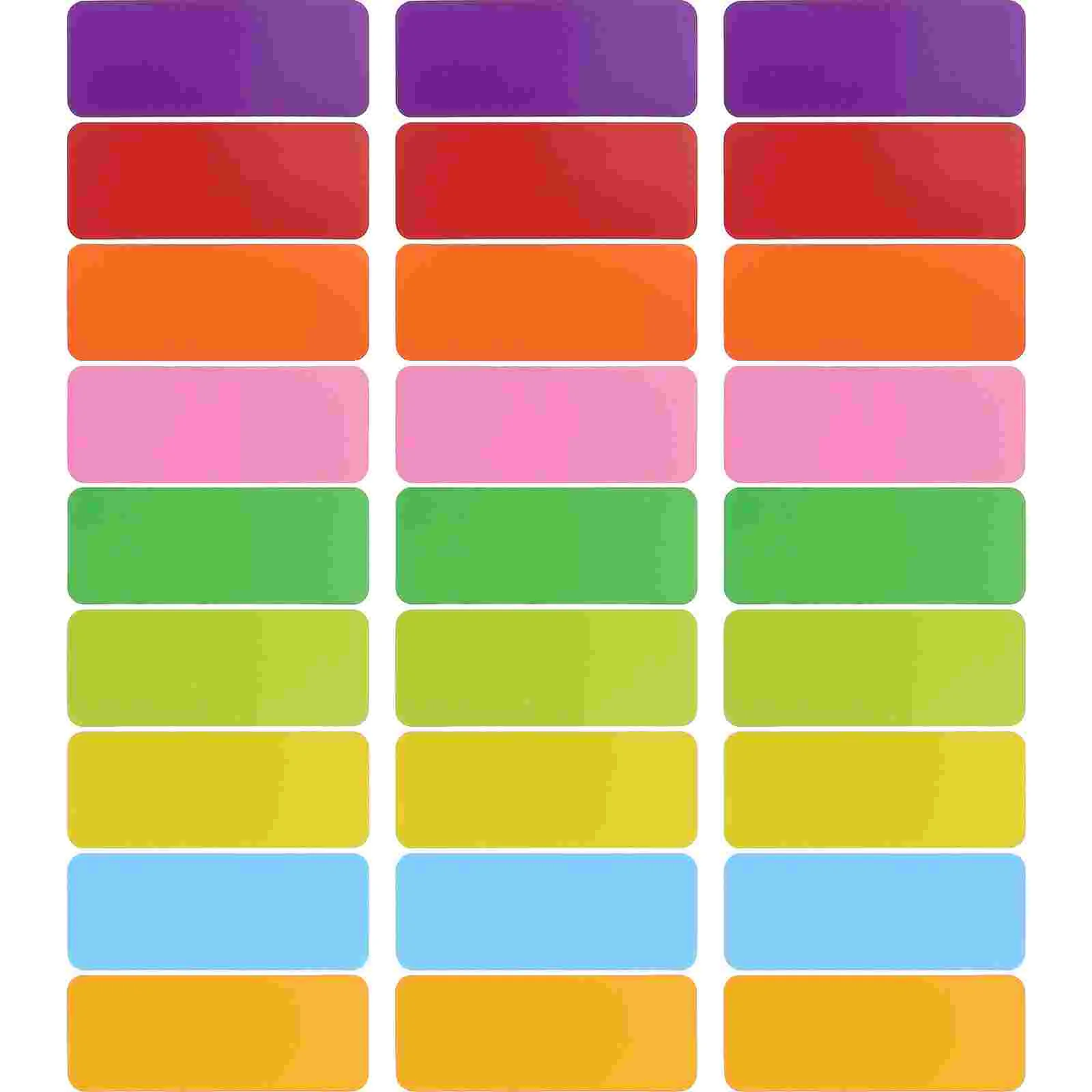 

Magnetic Dry Erase Label Stickers Name Plate Tags Writable Refrigerator Magnet Tags For Whiteboard