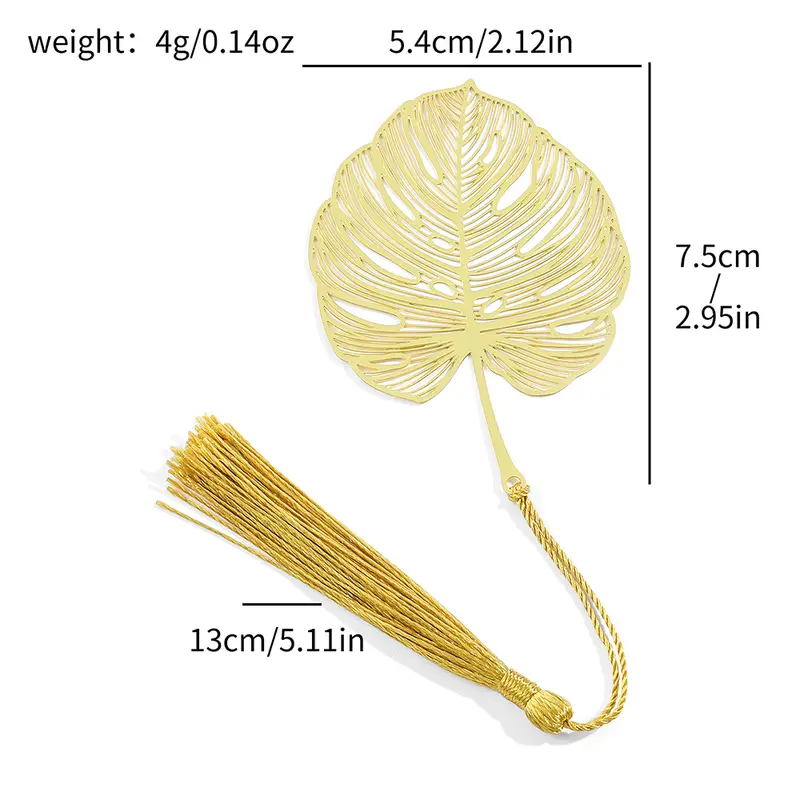 Chinese Style Handmade Book Mark Golden Rose Lotus Flower Bookmarks Reading Marker for Book Lover Gifts for Friend Collection - Image 9