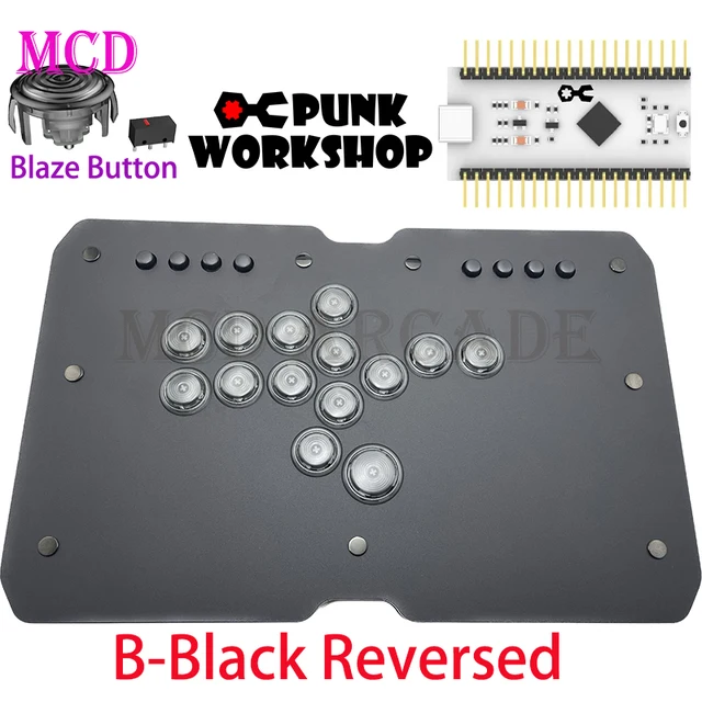 Punkworkshop Ultra Hitbox Layout B Black