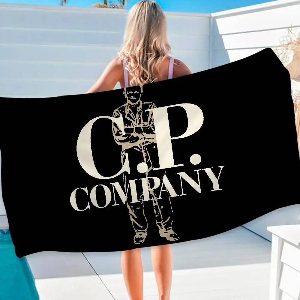C-CP-Fashion Anime Beach Swimming Towel Soft Absorbent Washcloth Children's Gifts for Kids Travel Camping Gym