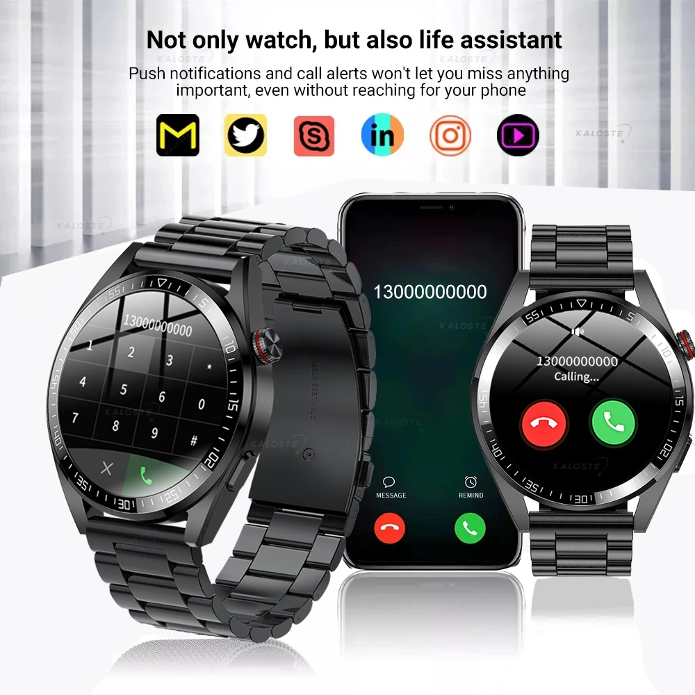 SACOSDING Ʈ ġ,  ȭ, 454*454 HD ȭ, ׻ ð ǥ, IP67   Ʈ ġ,  ȵ̵ ios