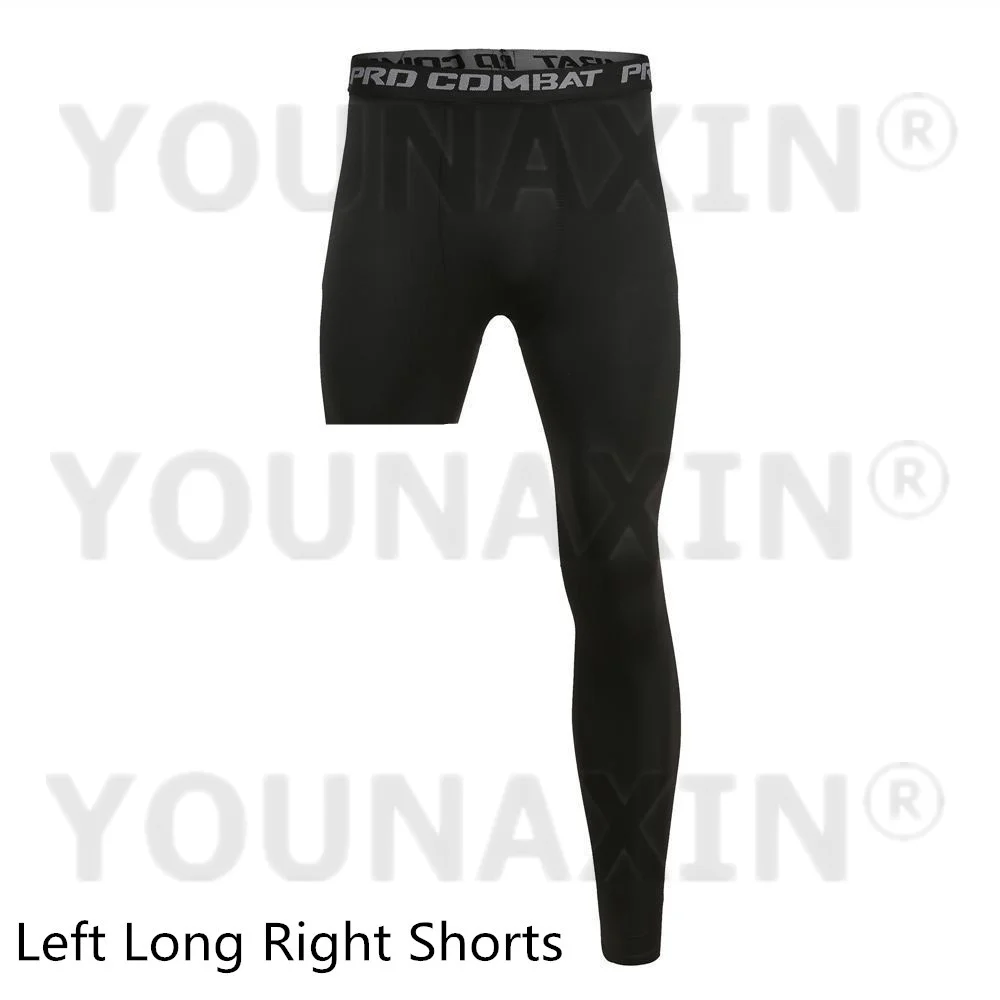 Basketball shorts 3/4 Compression Running trousers Men Cropped