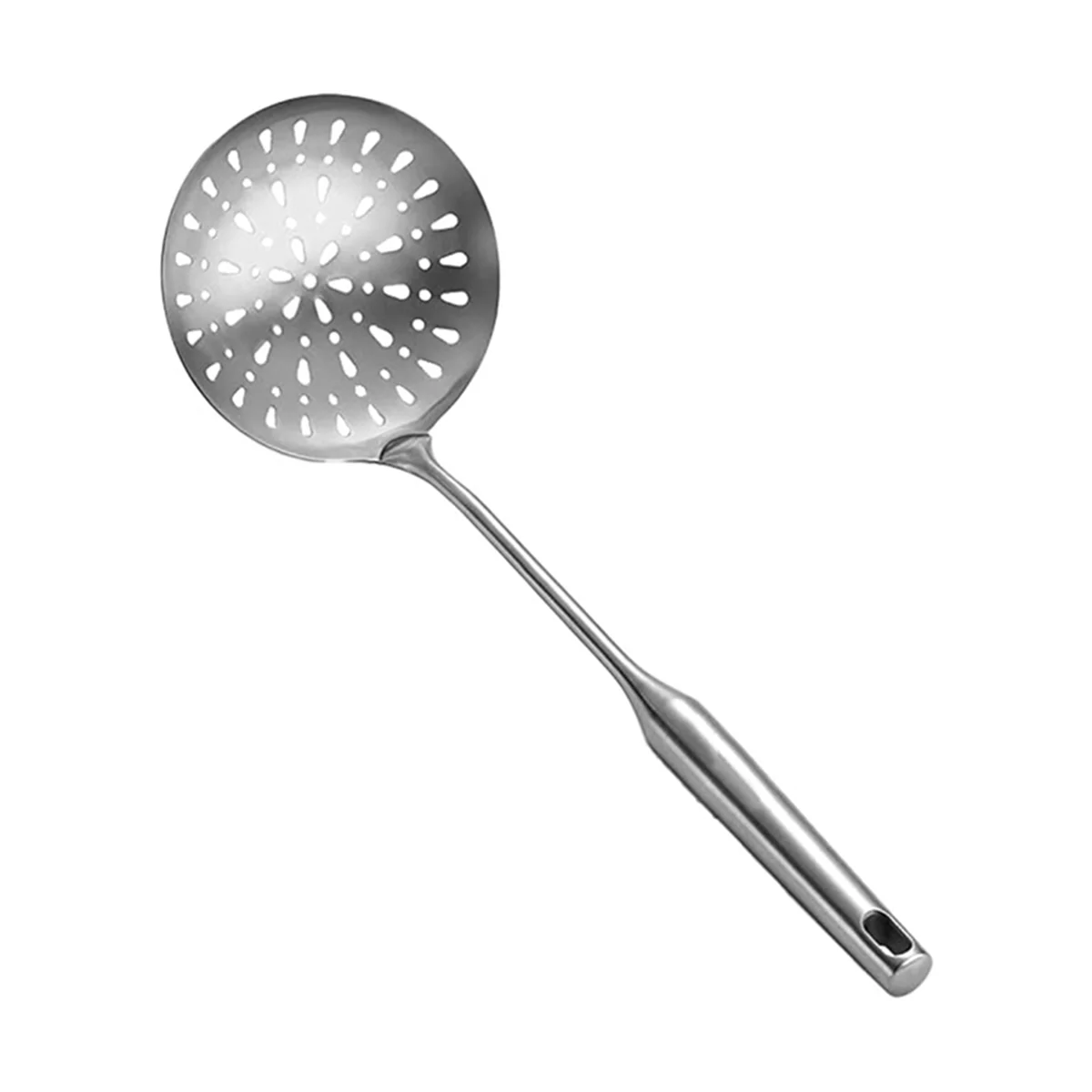 

Дуршлаг со скиммером из нержавеющей стали с длинной ручкой, дуршлаг для кухни и кейтеринга, фильтр для горячей кастрюли