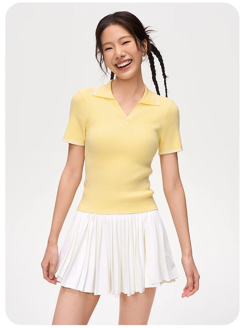 Tennis suit polo shirt cool and breathable dry sports suit short sleeved top