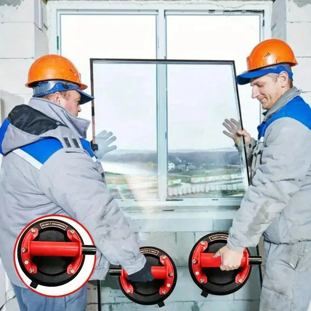 Vacuum Suction Cup Carrying Capacity Heavy Duty Glass Suction Cup Lifter for Granite Tile Glass Manual Lifting