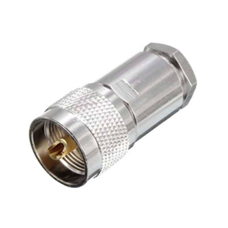 

1PC UHF SL16 Male PLUG Clamp LMR400 RG8 RF Coaxial Connector Wire Terminal