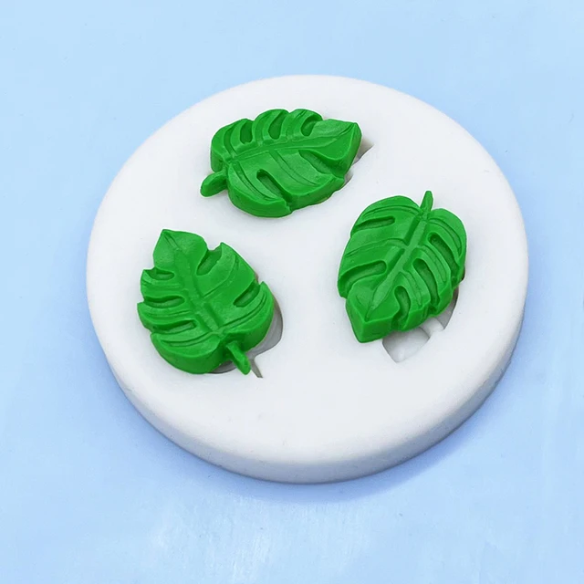 Monstera Deliciosa Levél Szilikon Penész Cukorcraft Cupcake Sütő Gyanta Szerszámok Csokoládé Fondant Sütemény Díszítő - Image 3