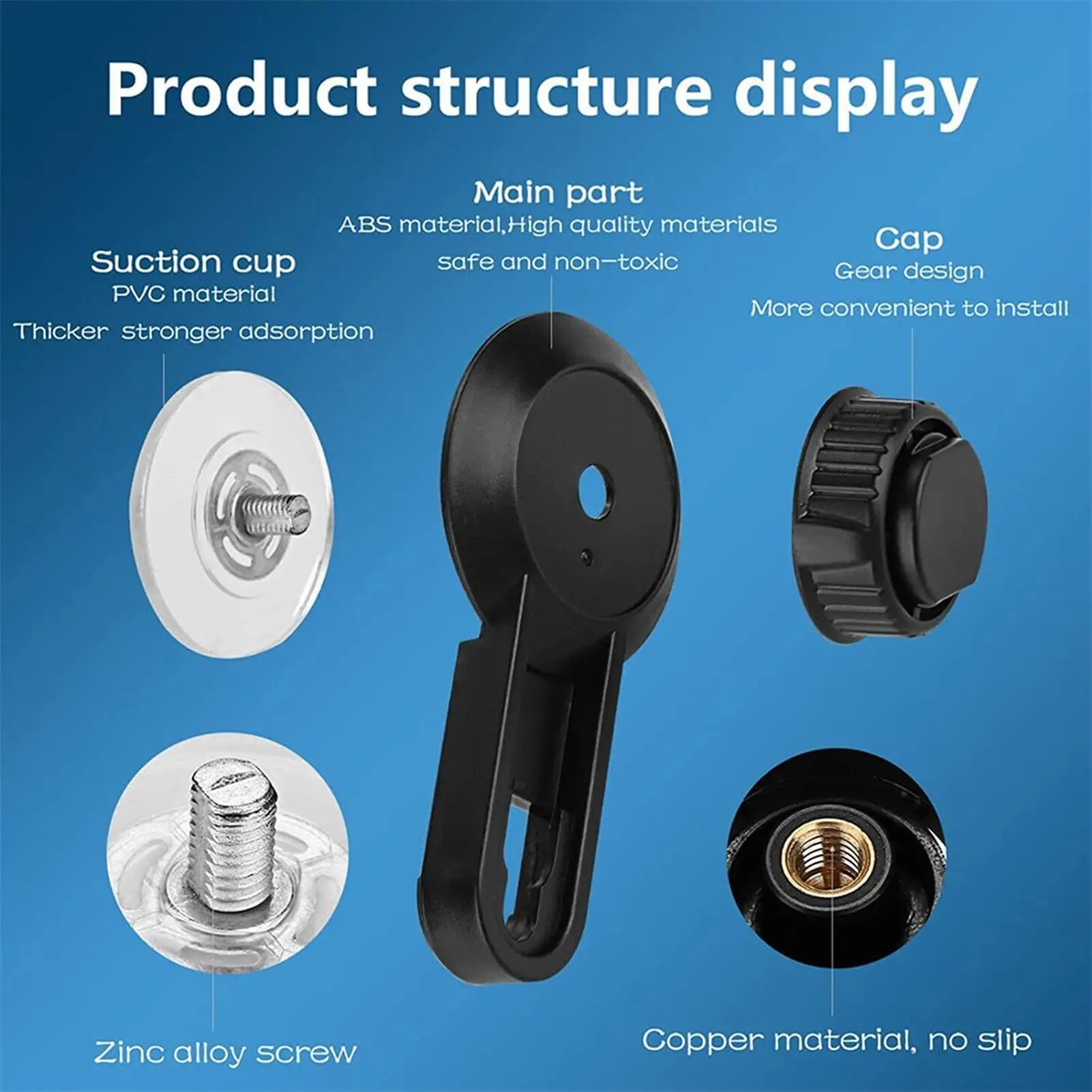 1Pcs Suction Cup Rack Adhesive Toilet Paper Holder Kitchen Roll Towel Rack Wall Mount Toilet Paper Holder Bathroom Accessories paper towel holder toilet paper holder toilet paper rack toilet roll holder