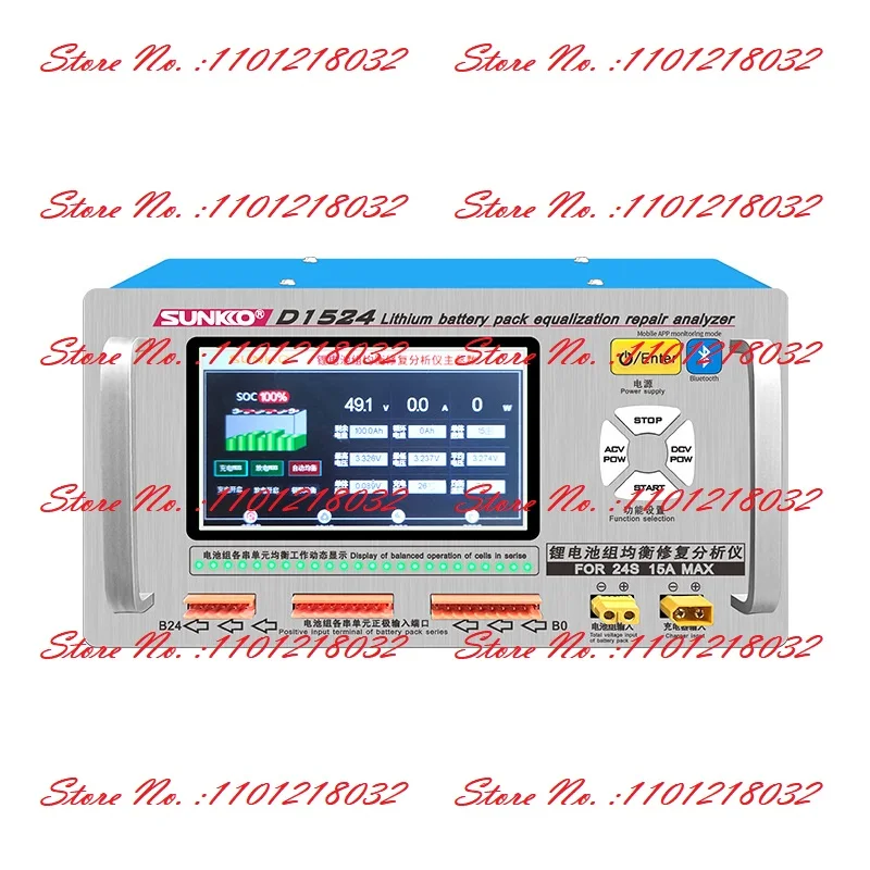 

Балансировочный анализатор заряда литиевых батарей, 15 А