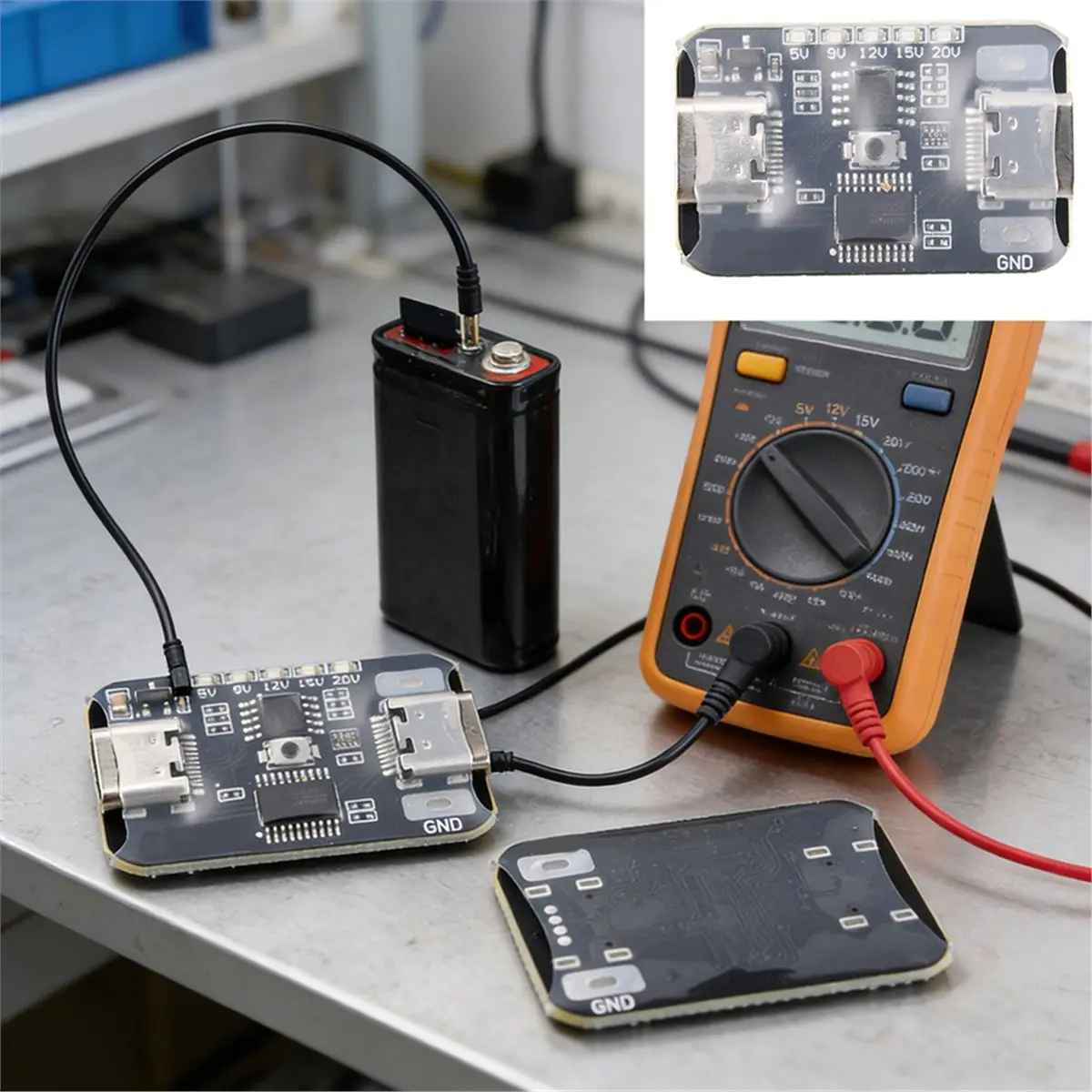 추수감사절 PD2.0 PD3.0 트리거 모듈 CH224K CH552T 5V 9V 12V 15V 20V 5A 최대 출력 타입-C 입력 출력 LED 표시등