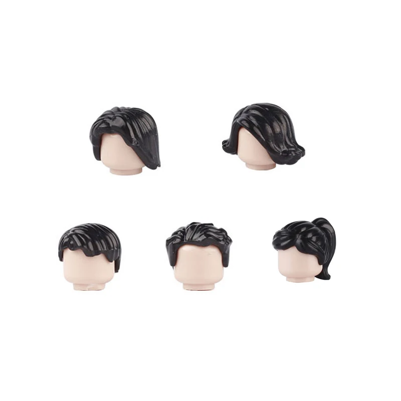 Urban Character Building Blocks: DIY Hairstyle & Headwear Accessories Set