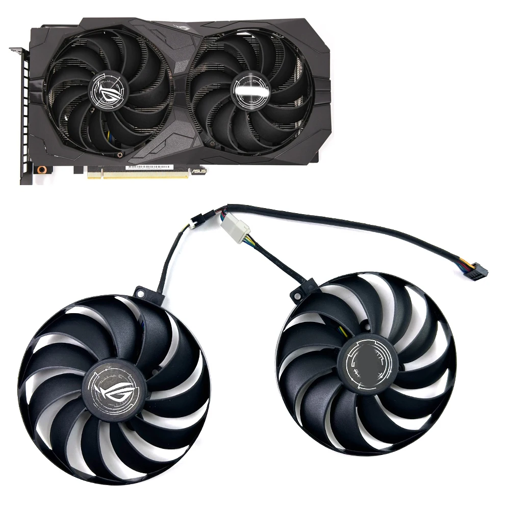 NEW Cooling Fan T129215SU FDC10U12S9-C 6PIN 95MM For ASUS ASUS ROG Strix GTX 1660 1650 SUPER GTX1650S GTX1660S Graphics Card Fan
