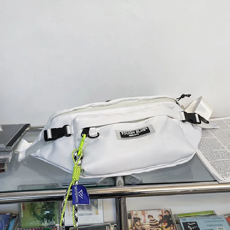 Fashion Unisex Travel Crossbody Bags With Pendant Casual