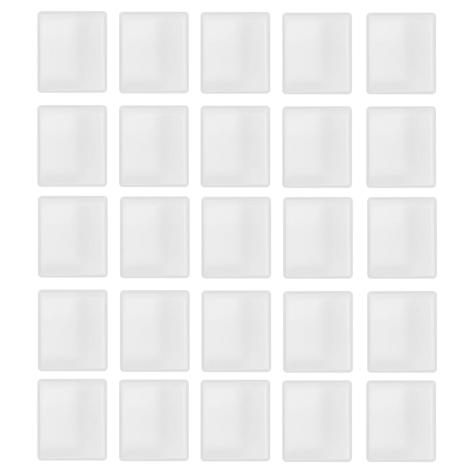 

50pcs Watercolor Metal Box Watercolor Paint Pan Color Plastic Empty Watercolor Paint Pans Full Pan Suit for DIY Metal Empty