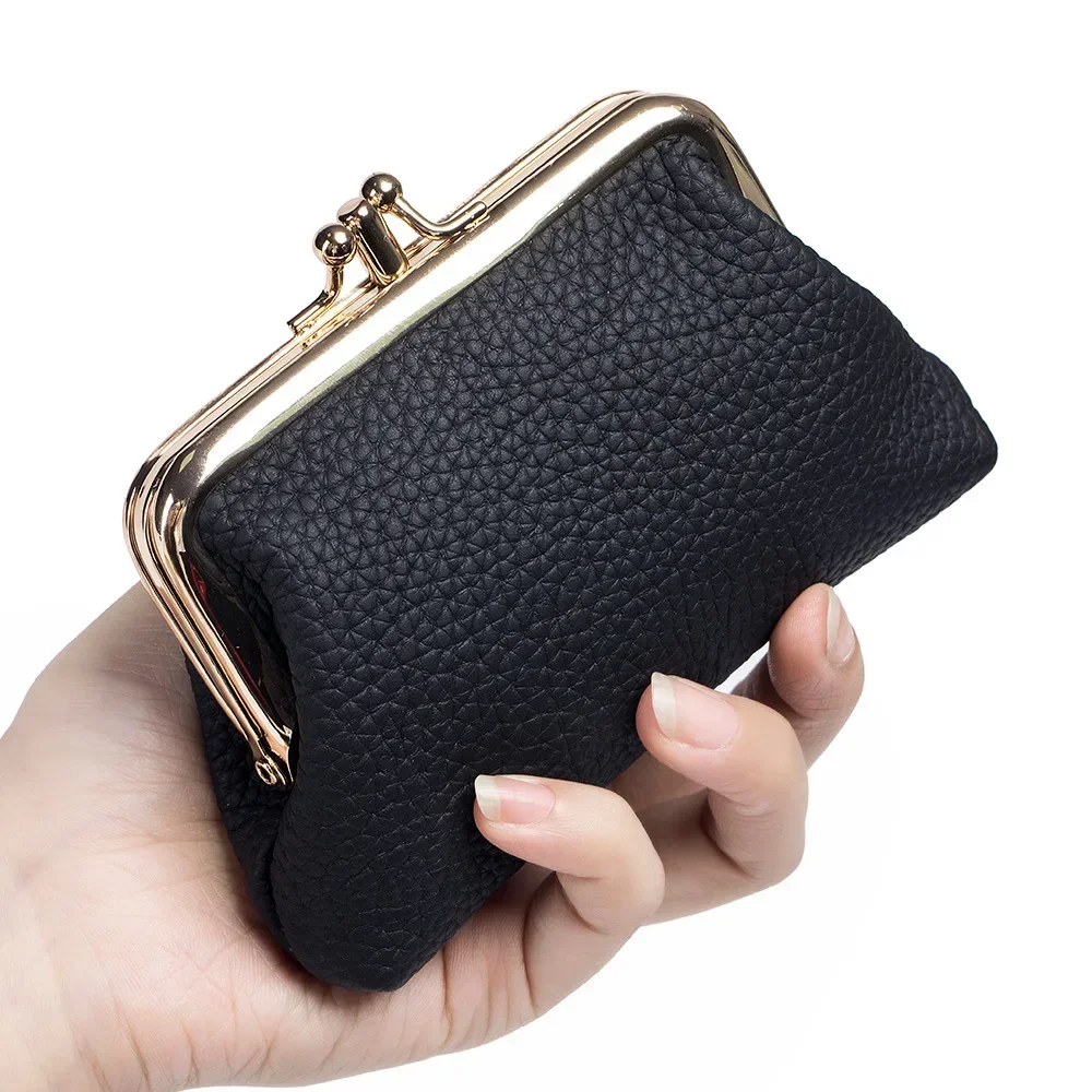 小物 forme change purse Leather Small Coin Purse for Men & Women Change Holder Twist