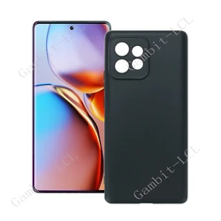 Enhanced Shockproof Anti - Falling Soft TPU Case - Original Protective Back Cover for Moto X40 (Black)